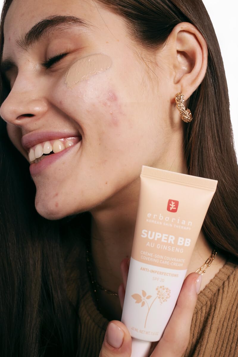 Erborian Super BB Au Ginseng Covering Care-Cream SPF20 40ml - Clair