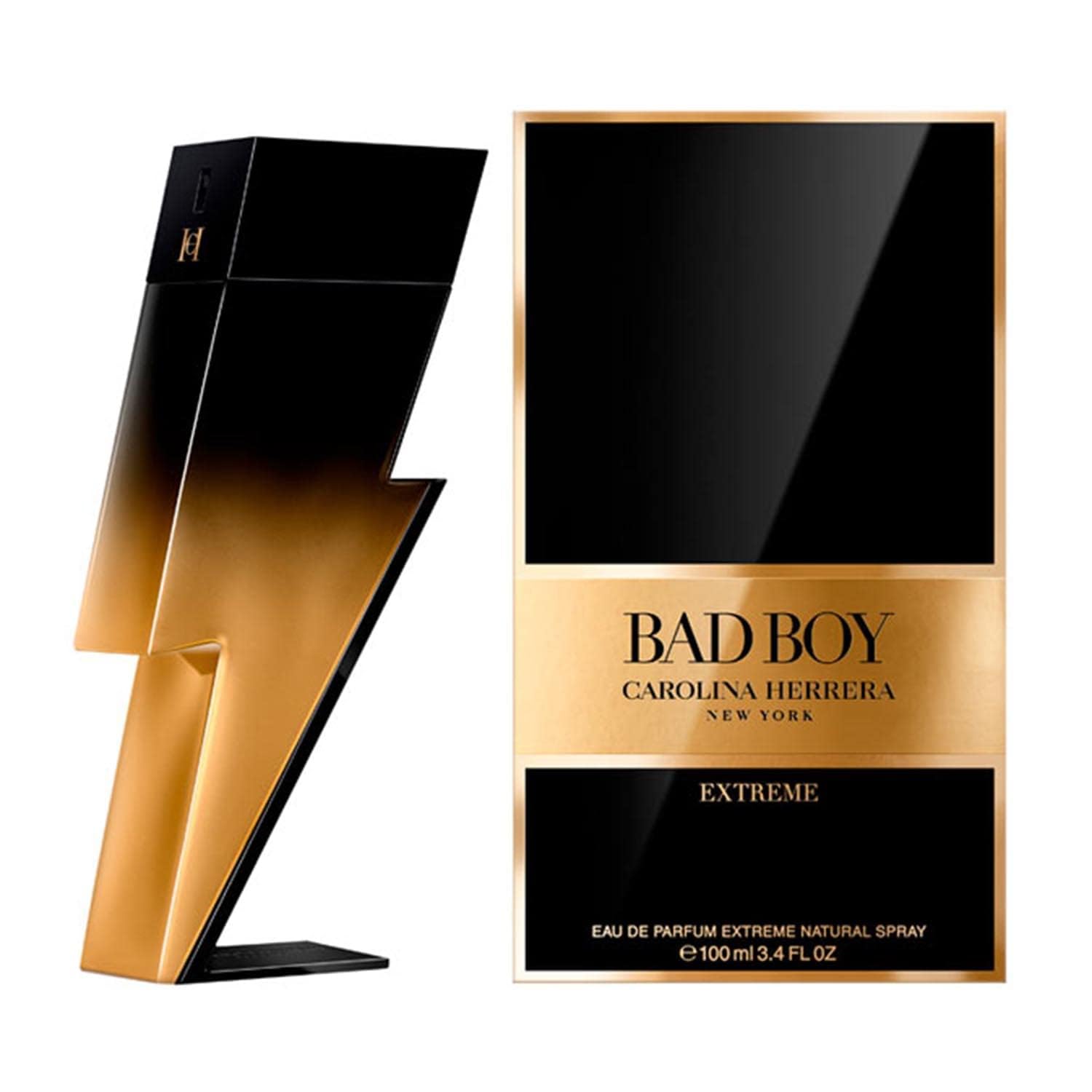 Carolina Herrera Bad Boy Extreme Eau de Parfum 100ml Spray - Fragrance at MyBeautyBoutique by Carolina Herrera