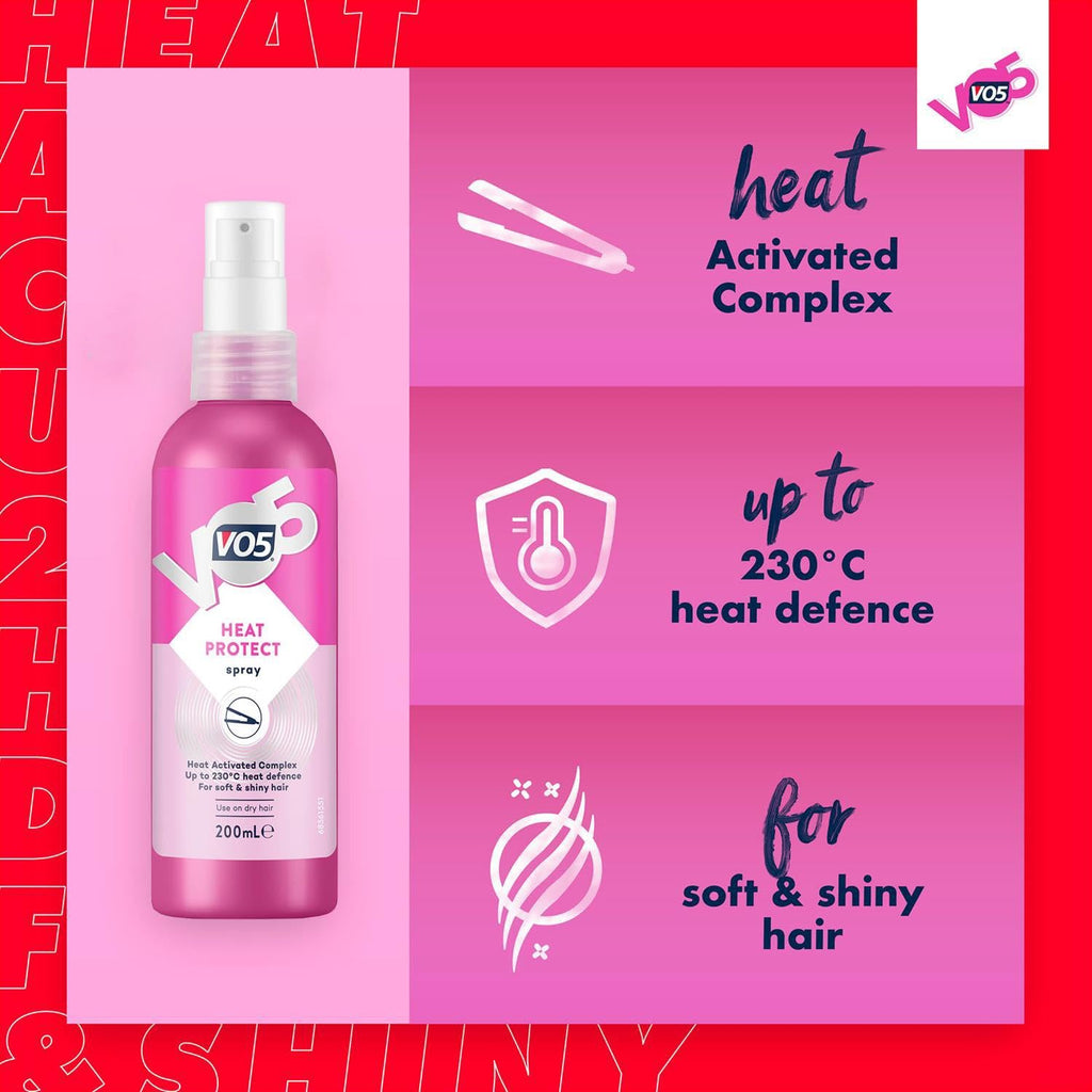 VO5 Heat Protect Styling Spray 200ml