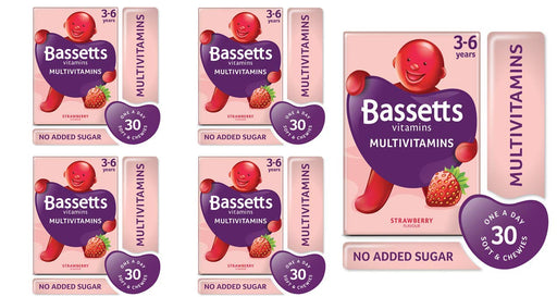 Bassett's Multi-Vitamin Pastilles 3-6 Years Strawberry