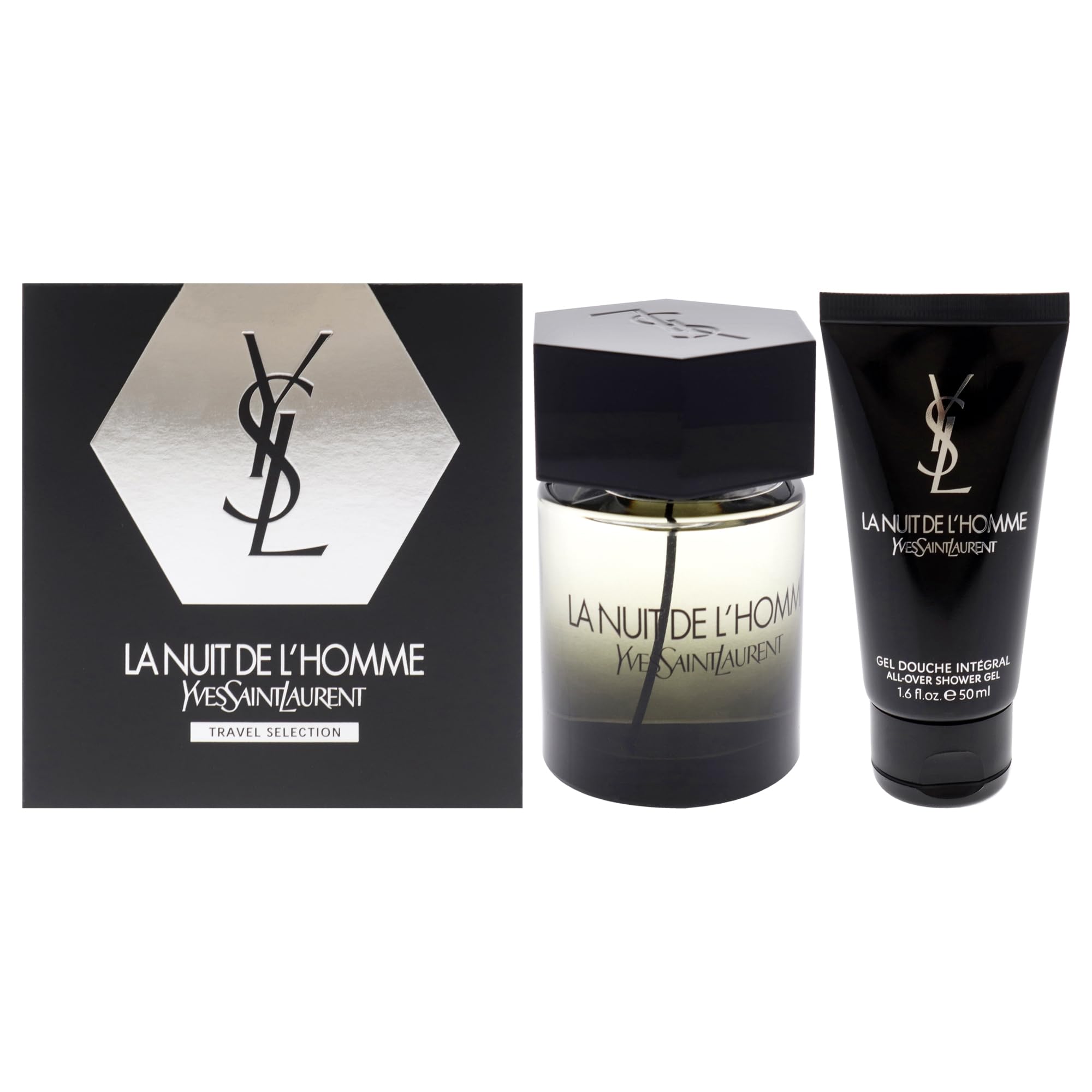 Yves Saint Laurent La Nuit de L'Homme Gift Set 100ml EDT + 50ml Shower Gel