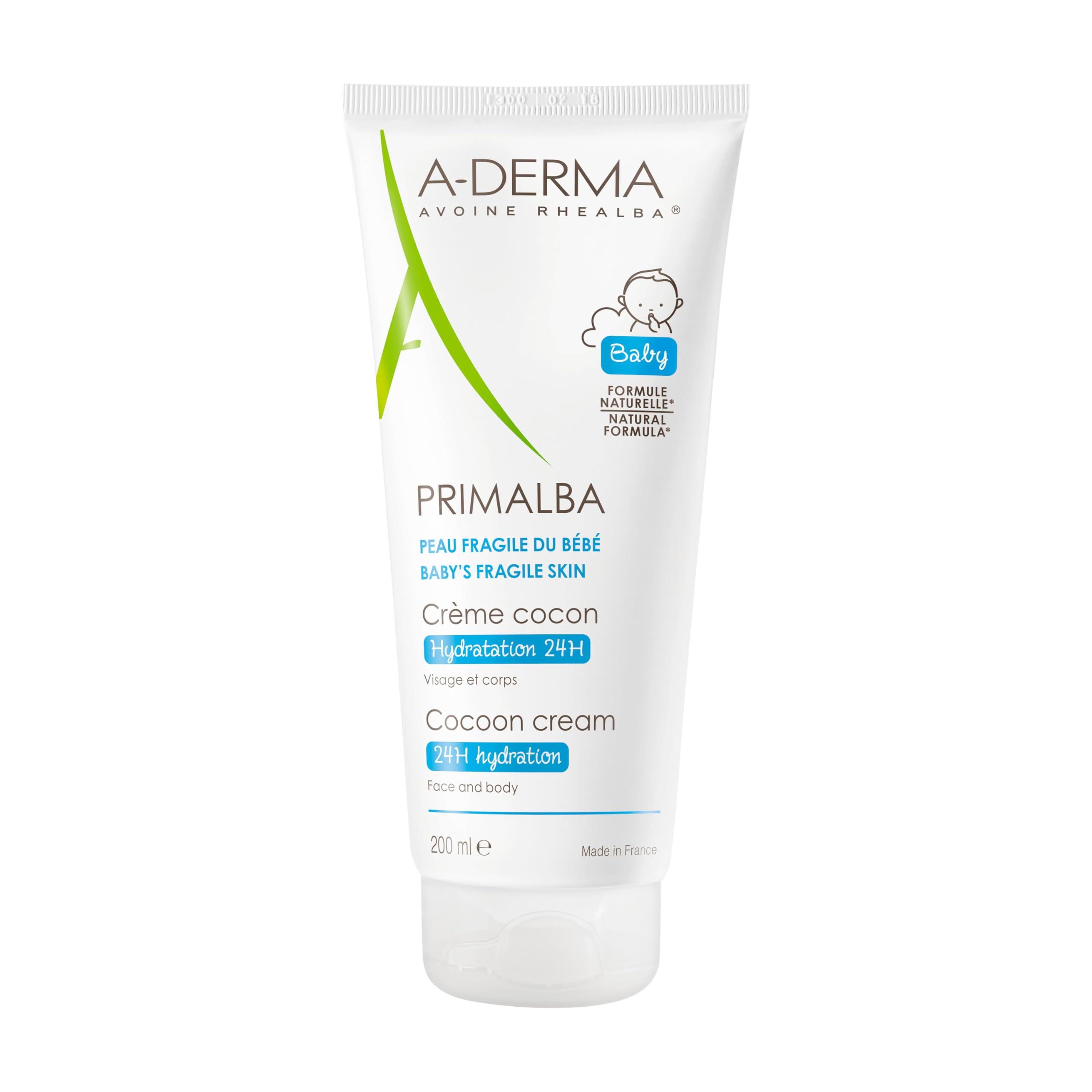 A-Derma Baby Primalba 24H Hydration Cocon Cream 200ml