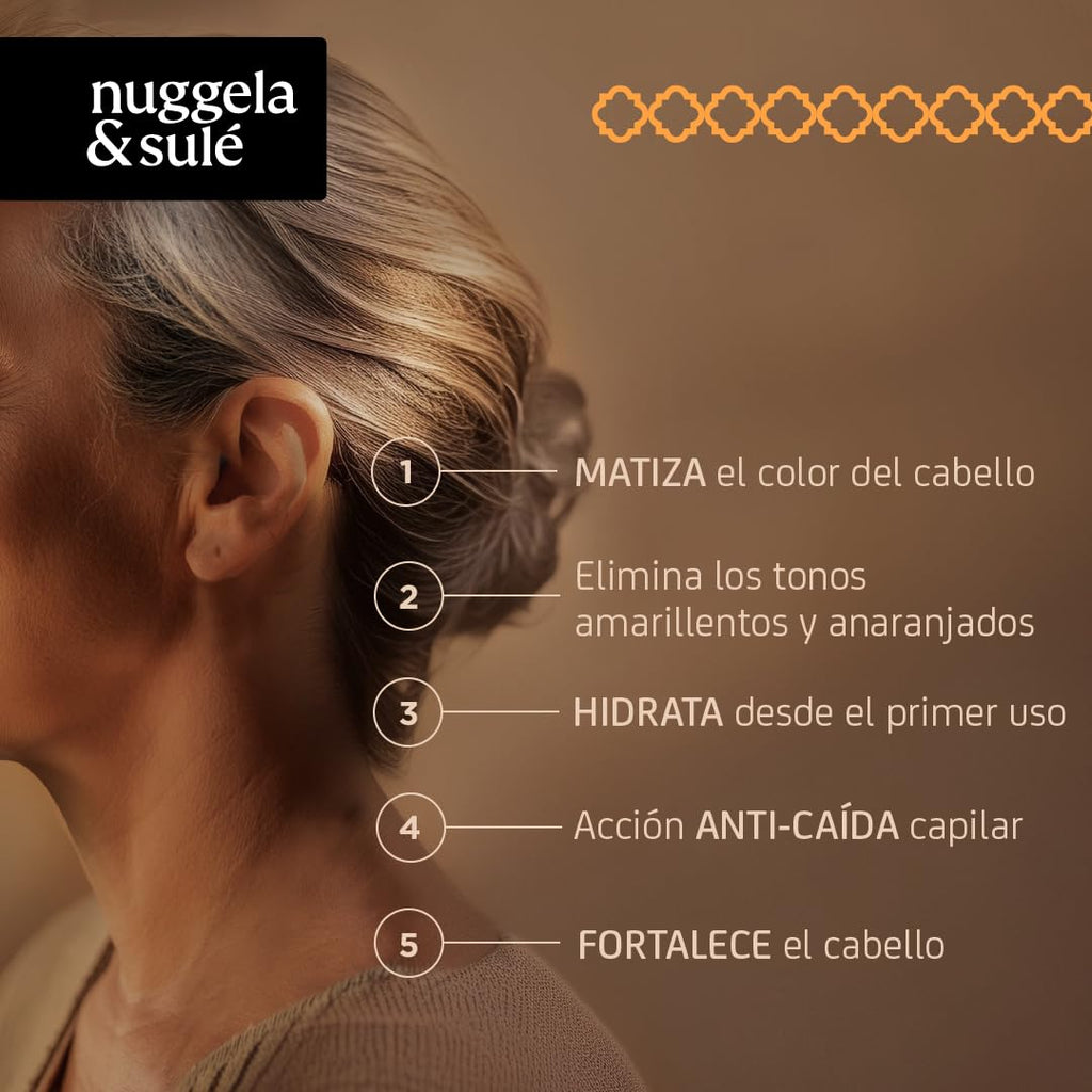Nuggela & Sulé NÂº3 Silver Premium Shampoo 250ml - White/Grey Hair