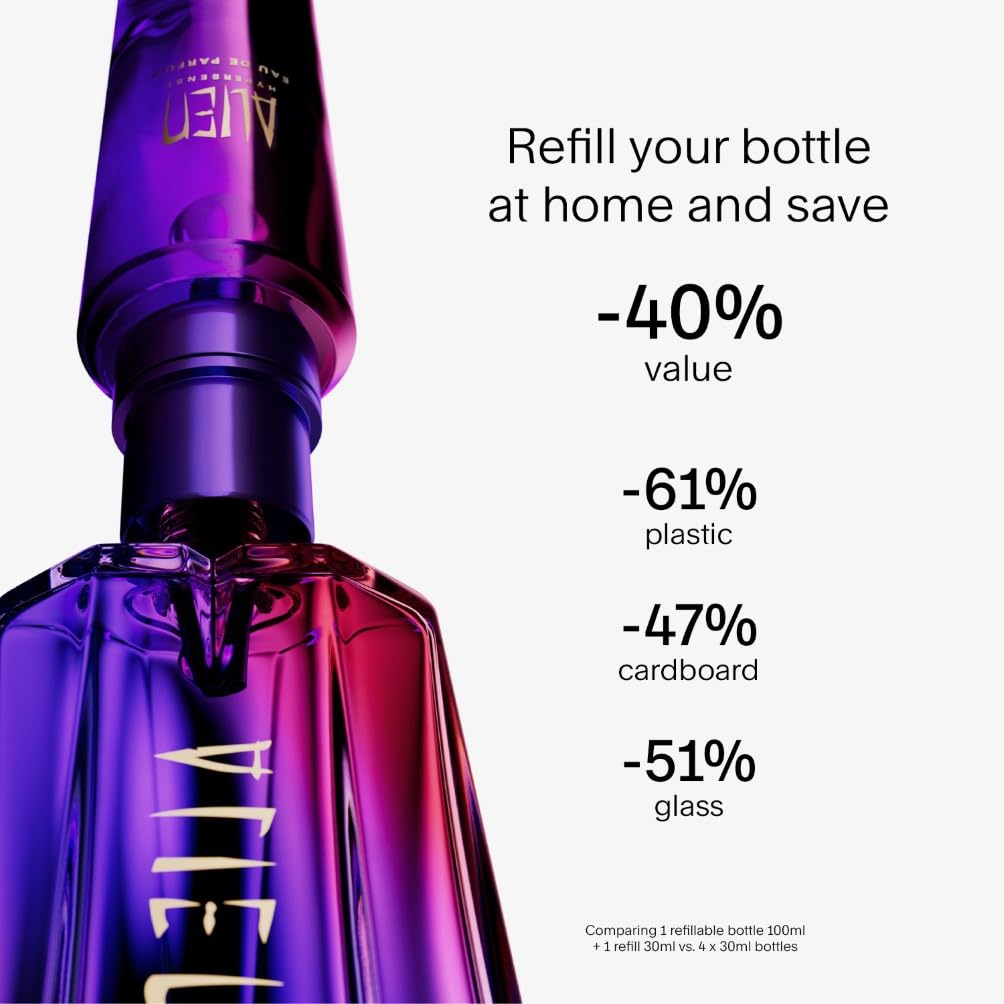 Mugler Alien Hypersense Eau de Parfum 90ml Refillable Spray