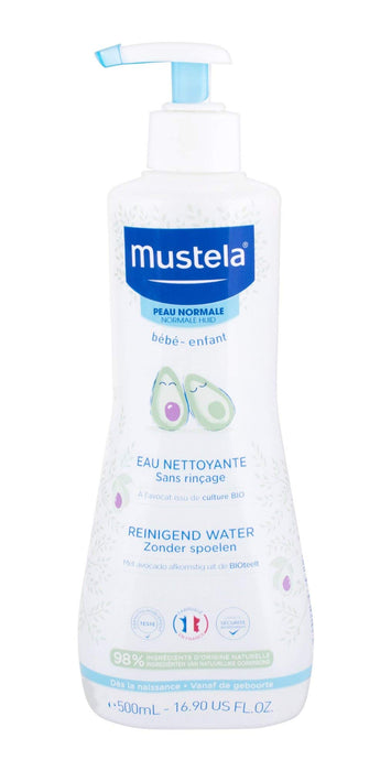 Mustela No Rinse Cleansing Water with Avocado 500ml