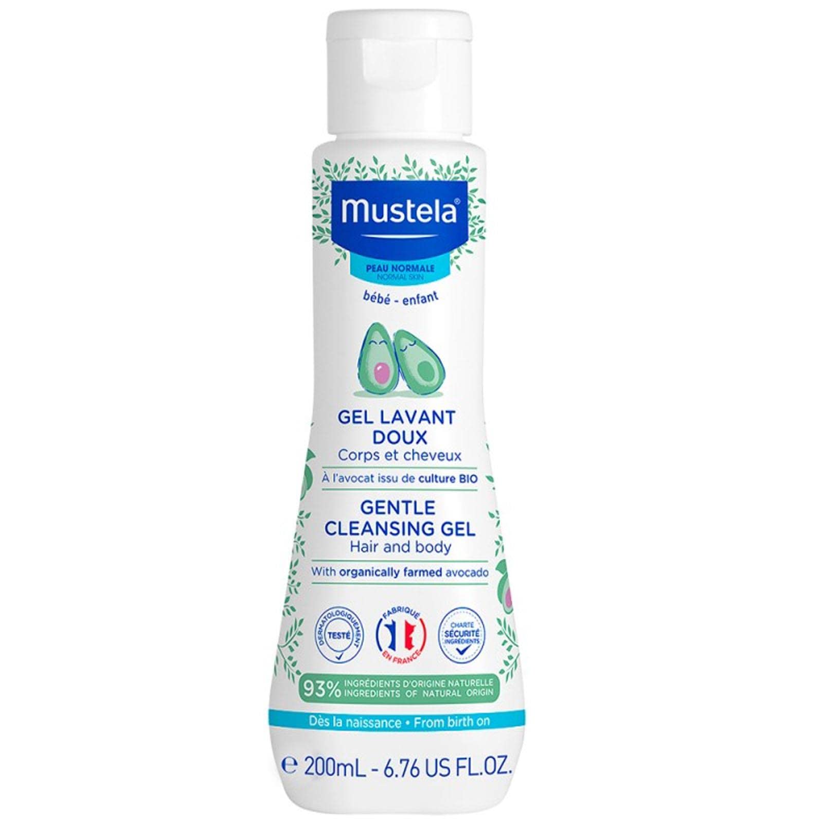 Mustela Bébé -Enfant Gentle Cleansing Gel 200ml - Normal Skin