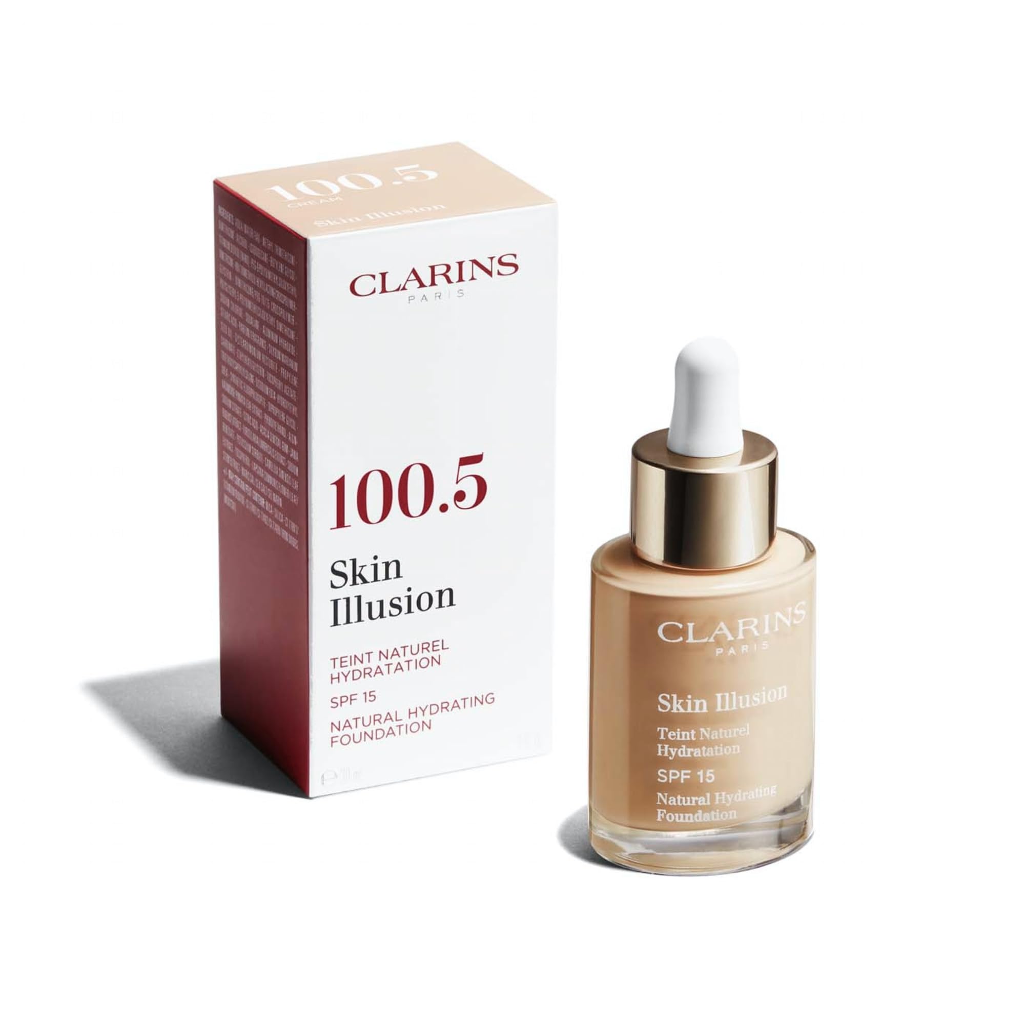 Clarins Skin Illusion Natural Radiance Foundation SPF15 30ml - 107 Beige