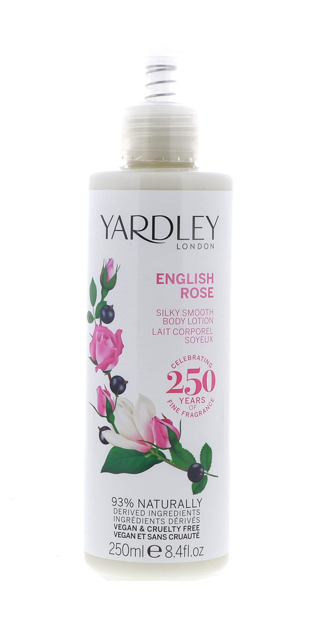 Yardley English Rose Moisturising Body Lotion 250ml