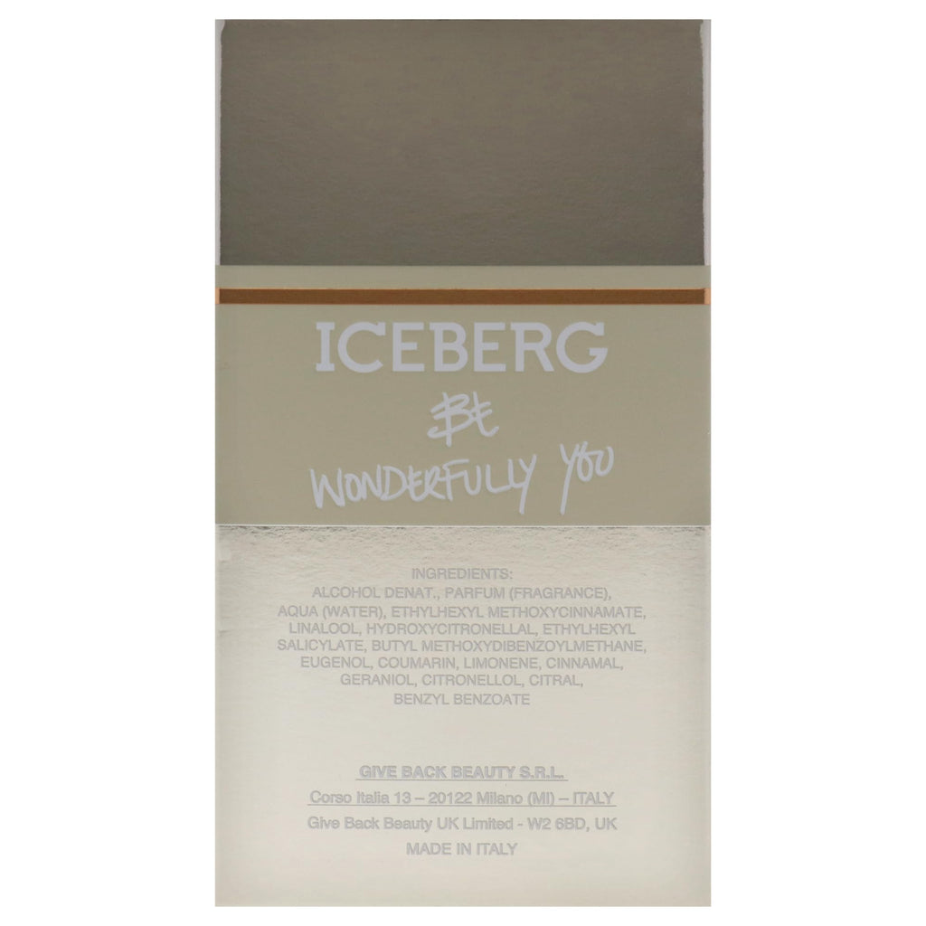 Iceberg Be Wonderfully You Eau de Toilette 100ml Spray