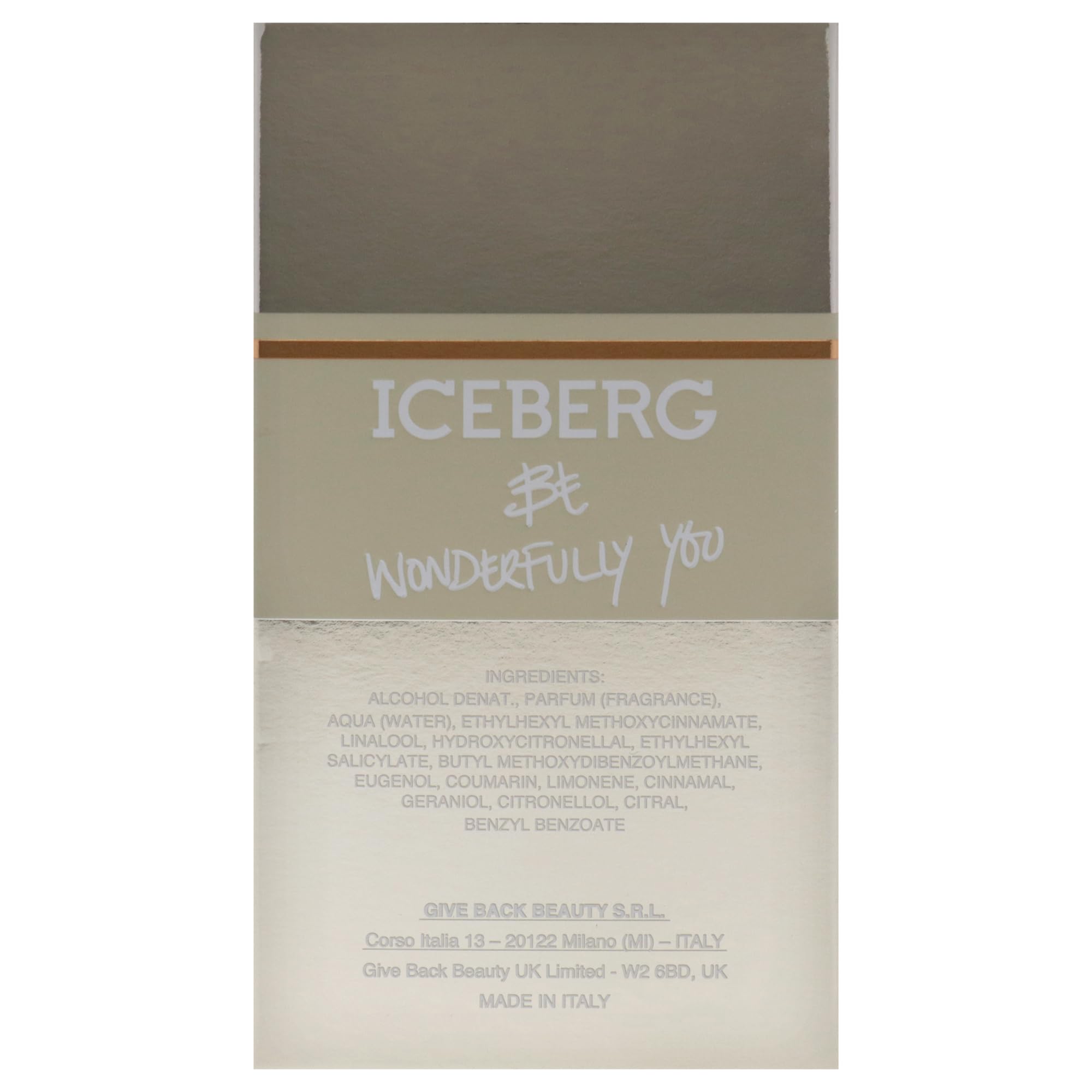 Iceberg Be Wonderfully You Eau de Toilette 100ml Spray