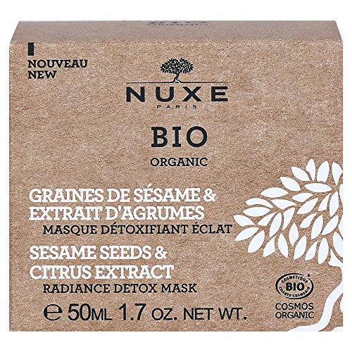 Nuxe Bio Organic Sesame Seeds Citrus Extract Radiance Detox Mask 50ml