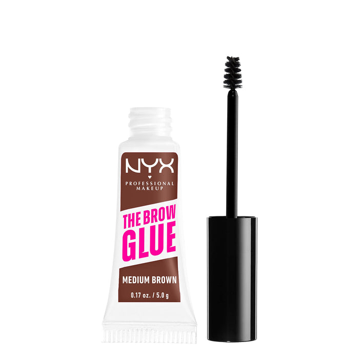 NYX The Grow Glue Instant Brow Styler Gel 5g - Medium Brown