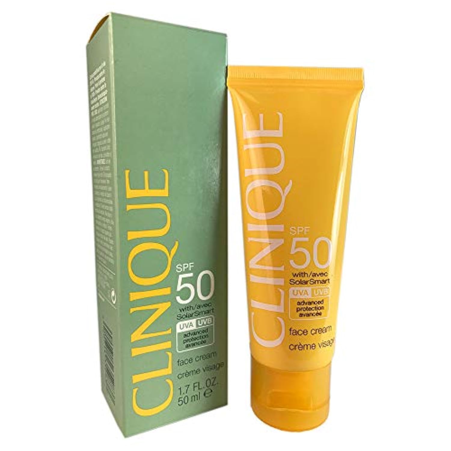 Clinique Sun Protection Face Cream with Solar Smart SPF50 50ml