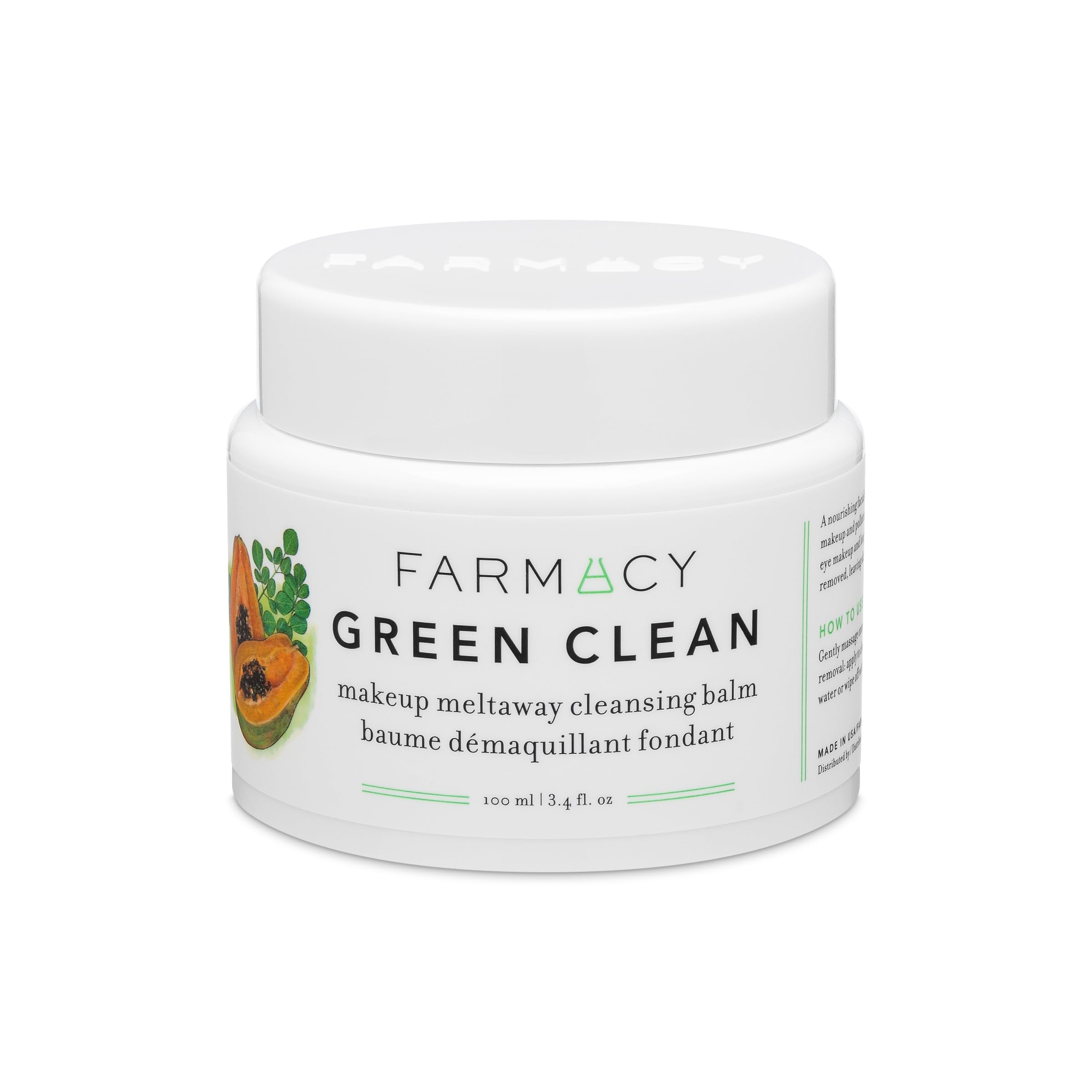Farmacy Green Clean Makeup Meltaway Cleansing Balm 100ml