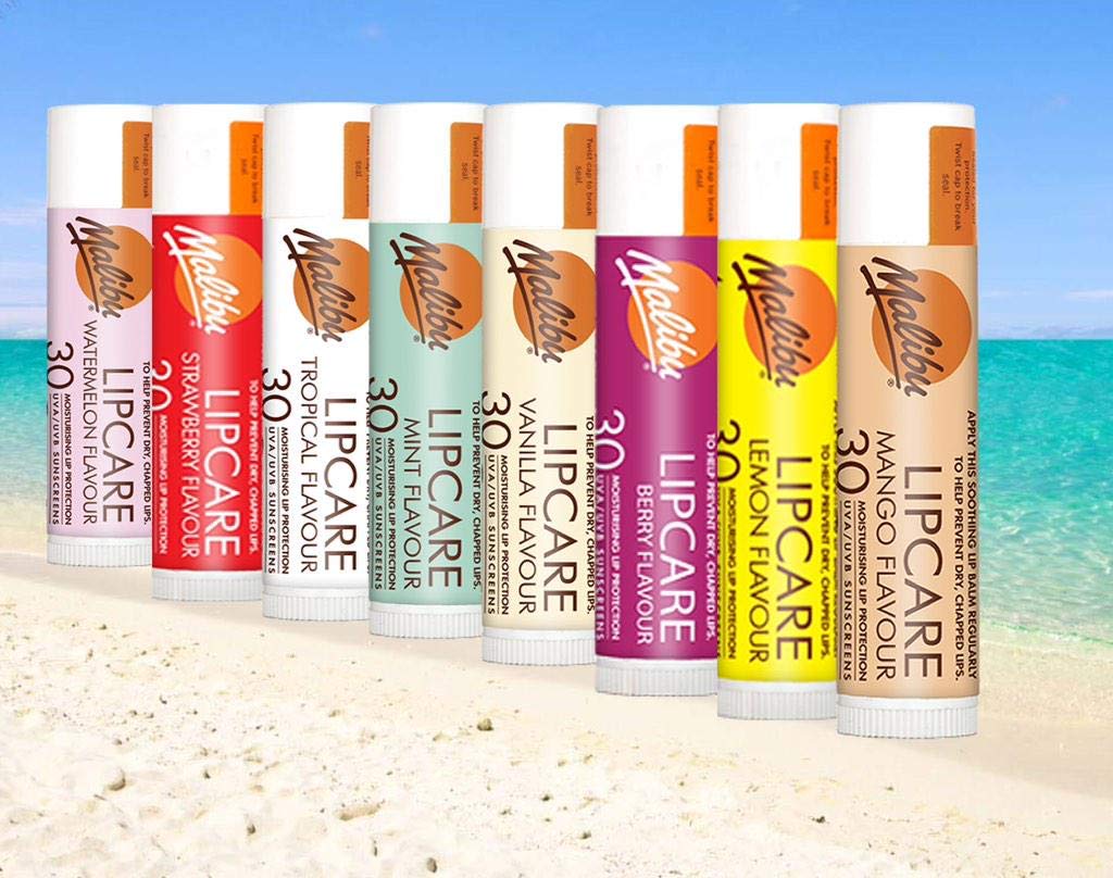 Malibu Lip Care Lip Balm SPF30 4g - Vanilla
