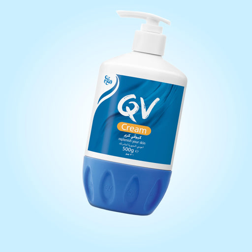 QV Cream Moisturiser 500g Pump For Dry Skin Conditions