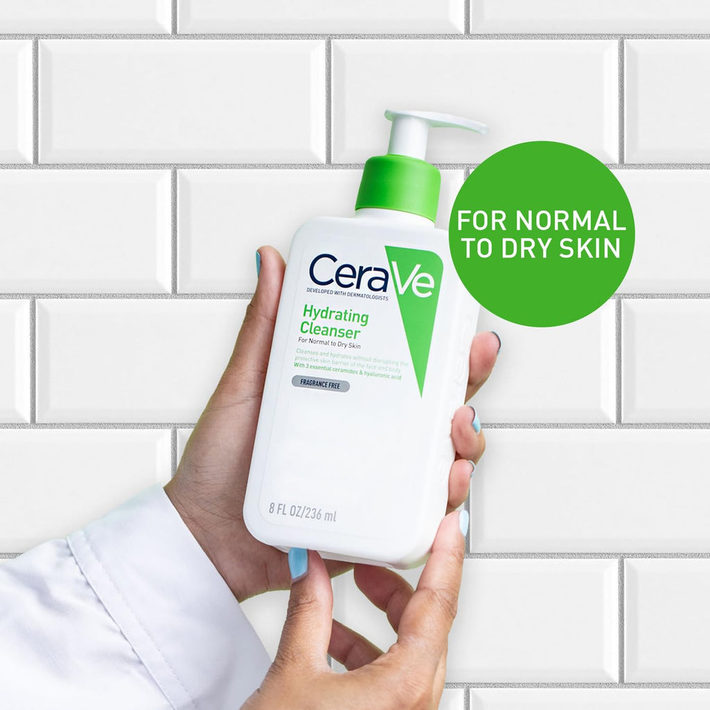 CeraVe Hydrating Cleanser 473ml - Normal To Dry Skin 