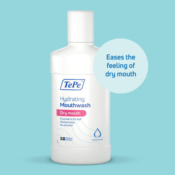 TePe Hydrating Mouthwash Unflavoured 