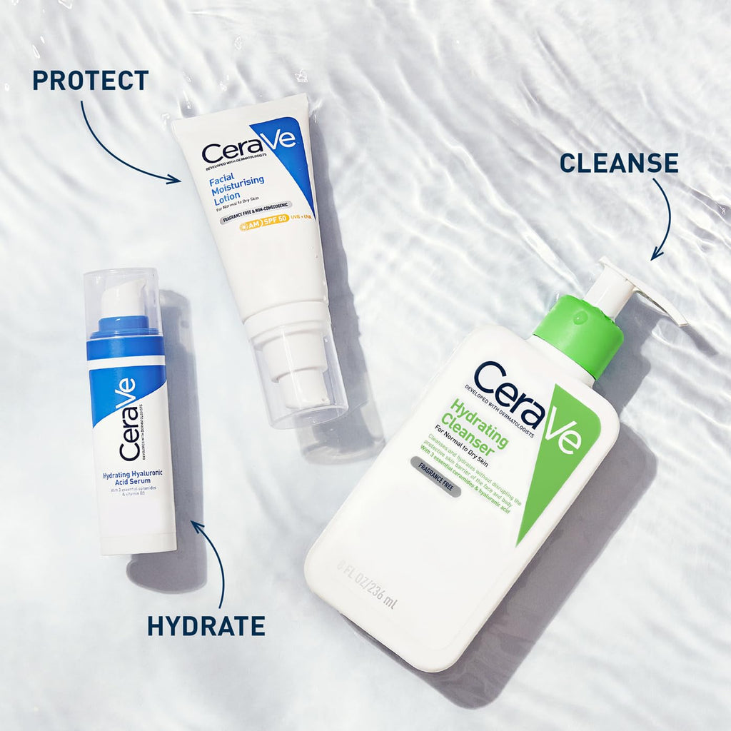 CeraVe Hydrating Cleanser 473ml - Normal To Dry Skin 