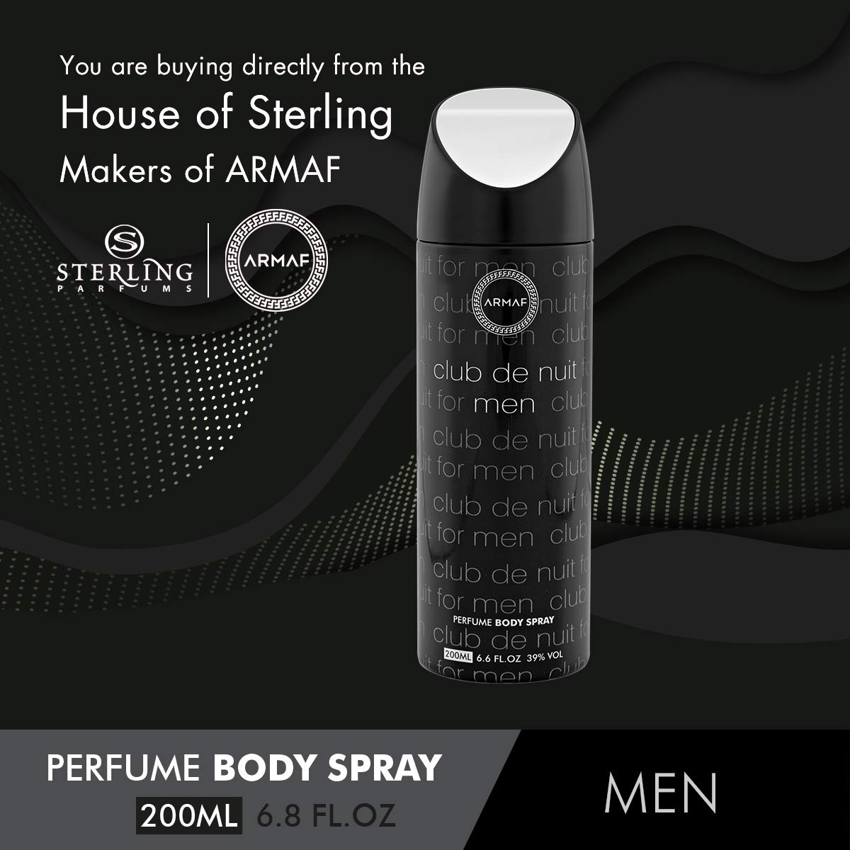 Armaf Club De Nuit Man Body Spray 200ml Spray