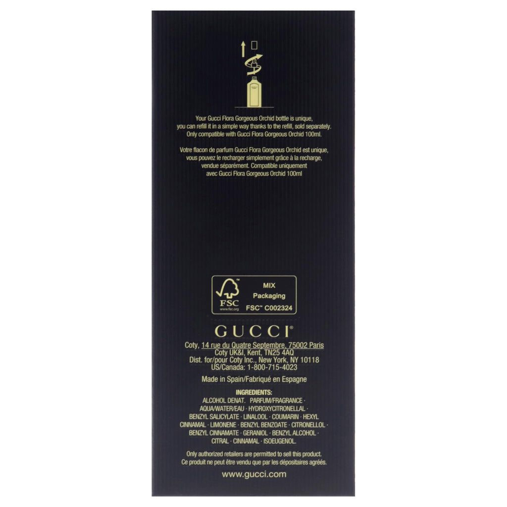 Gucci Flora Gorgeous Orchid Eau de Parfum 100ml Spray