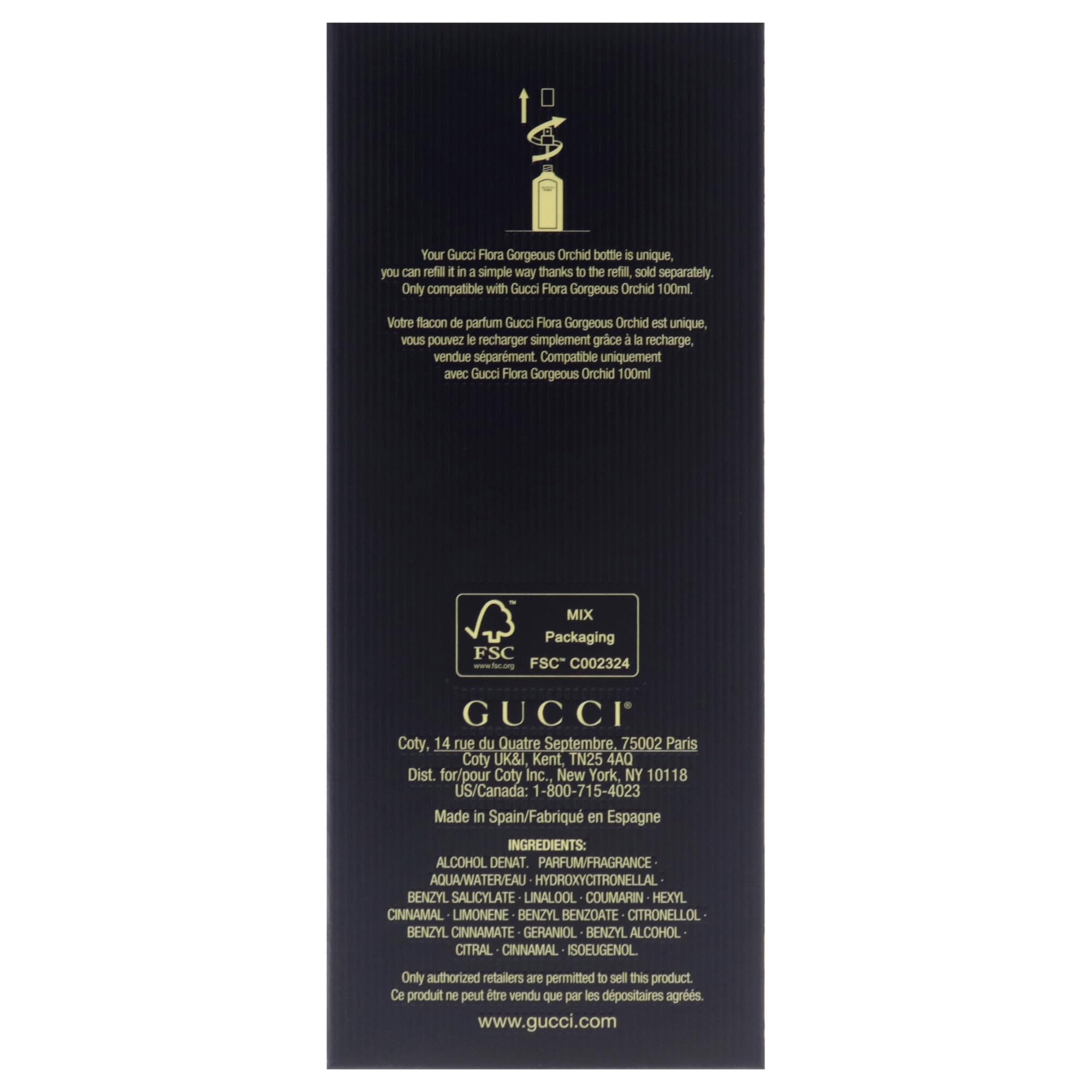 Gucci Flora Gorgeous Orchid Eau de Parfum 100ml Spray
