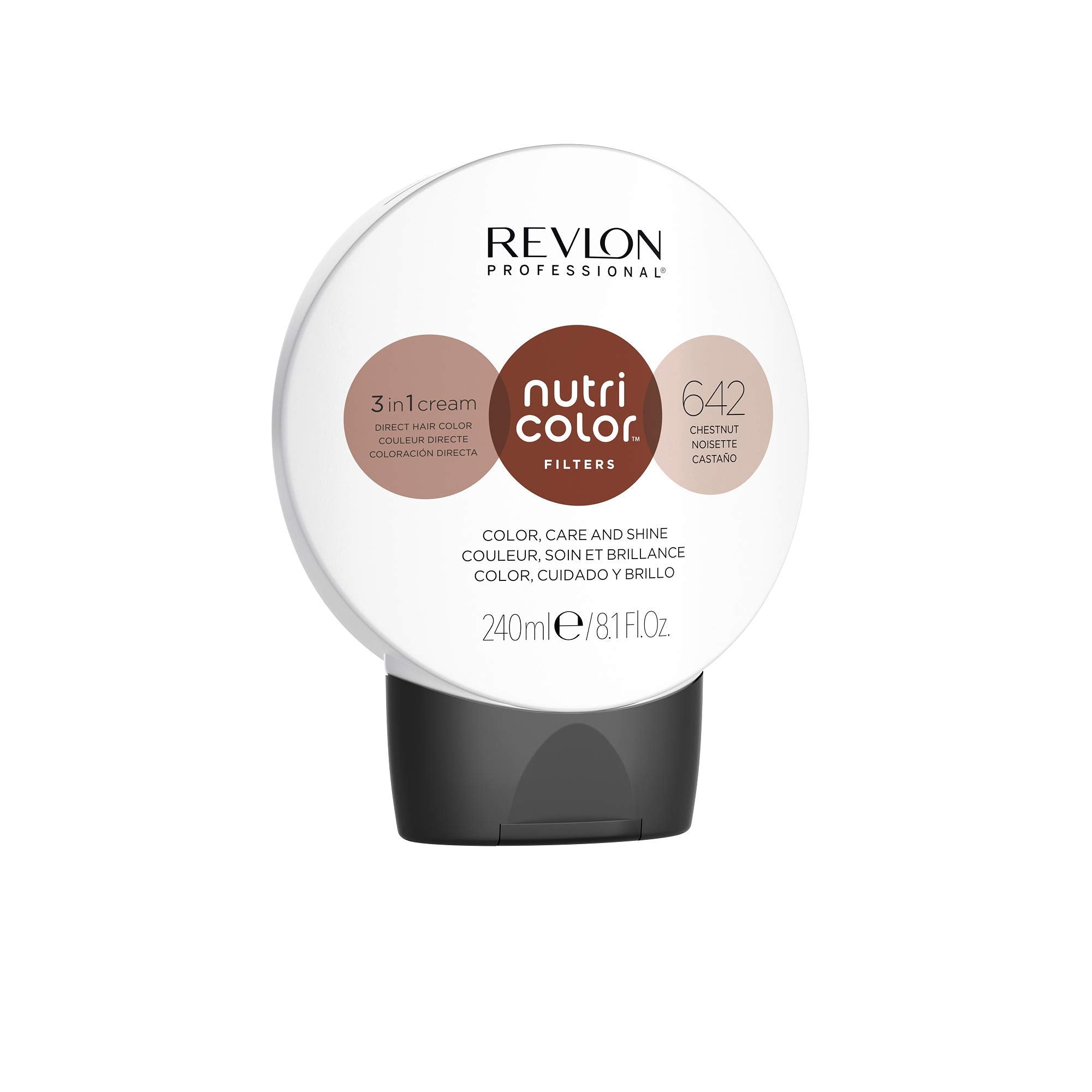 Revlon Nutri Color Filters 3 in 1 Cream Hair Colourant 240ml - 642 Chestnut