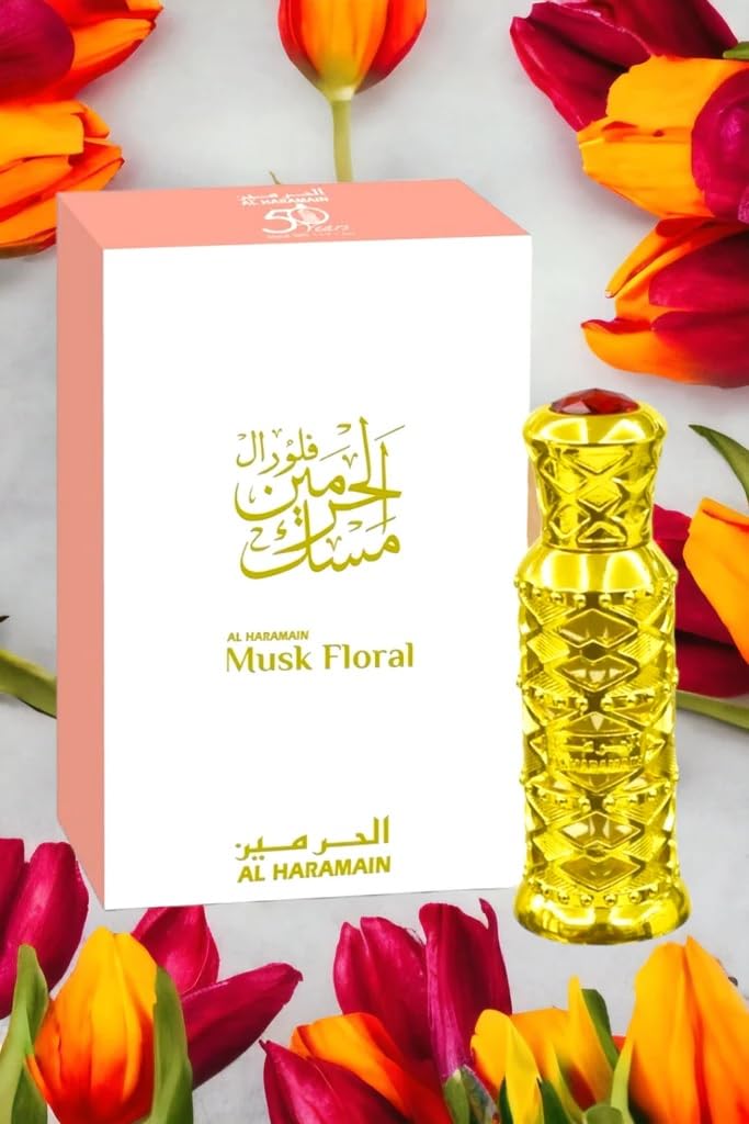 Al Haramain Musk Floral Perfume Oil 12ml