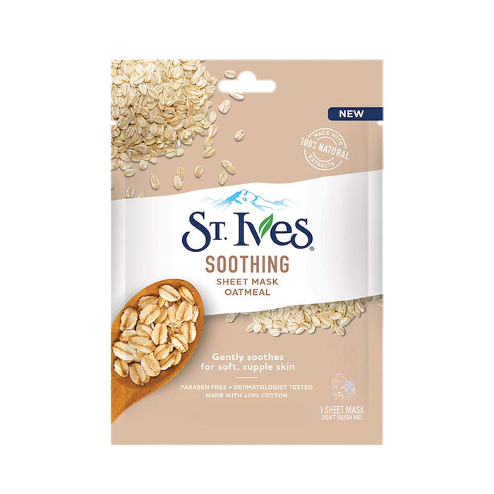 St. Ives Oatmeal Soothing Sheet Mask 23ml - 1 Sheet