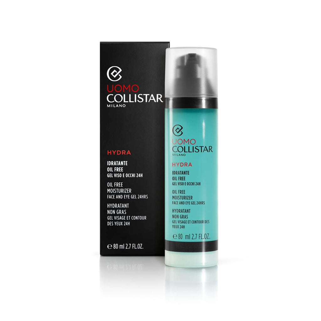 Collistar Uomo Face & Eye Gel 24HRS Oil Free Moisturizer 80ml