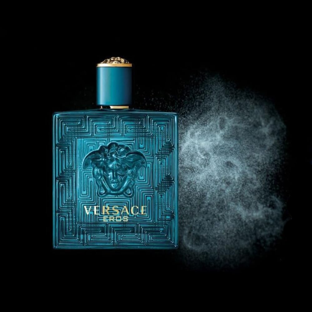 Versace Eros 3 Piece Gift Set: Eau de Toilette 50ml - Shower Gel 50ml - Aftershave Balm 50ml - Gift Set at MyBeautyBoutique by Versace