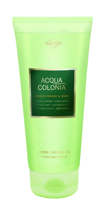 Mäurer & Wirtz 4711 Acqua Colonia Blood Orange & Basil Shower Gel 200ml