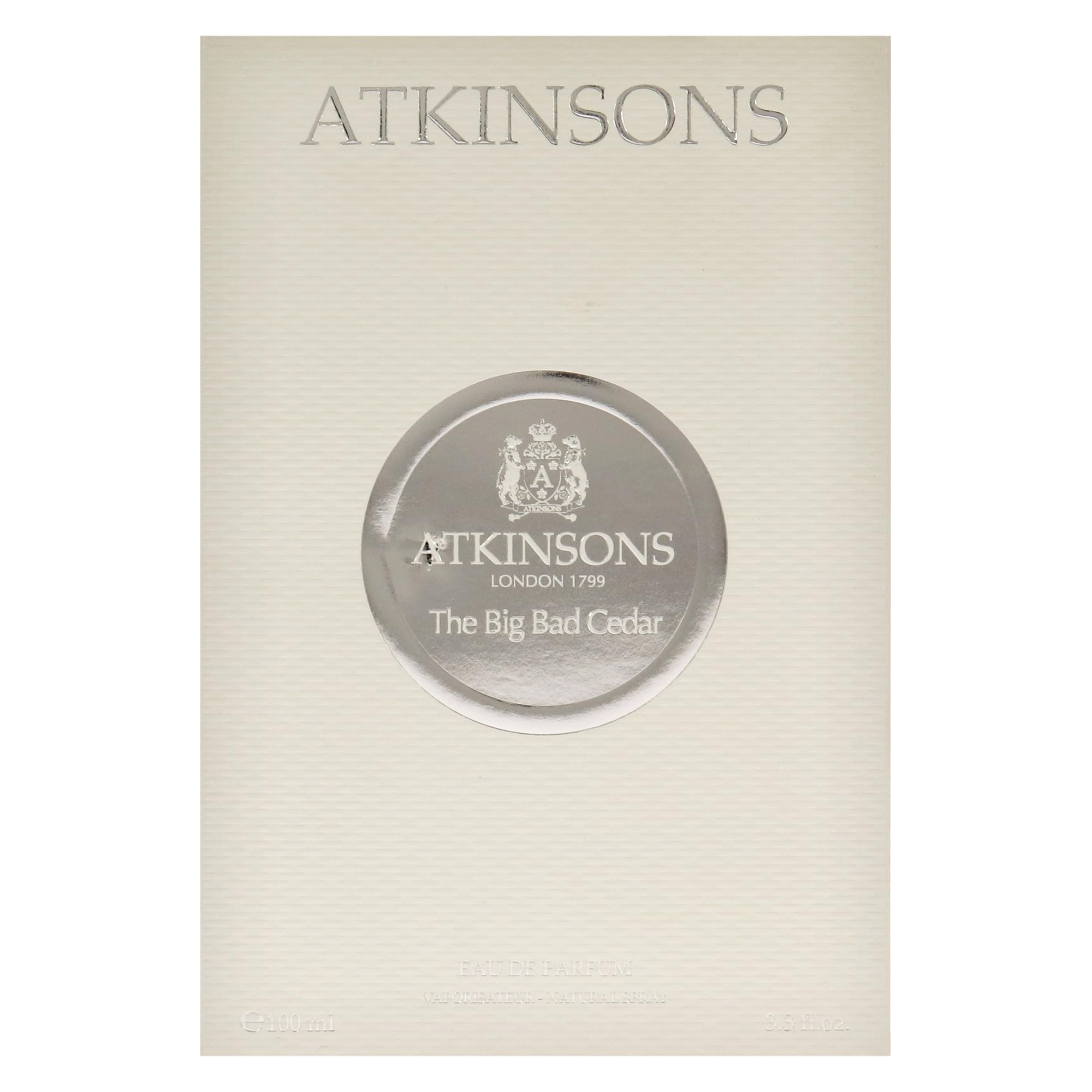 Atkinson The Big Bad Cedar Eau de Parfum 100ml Spray