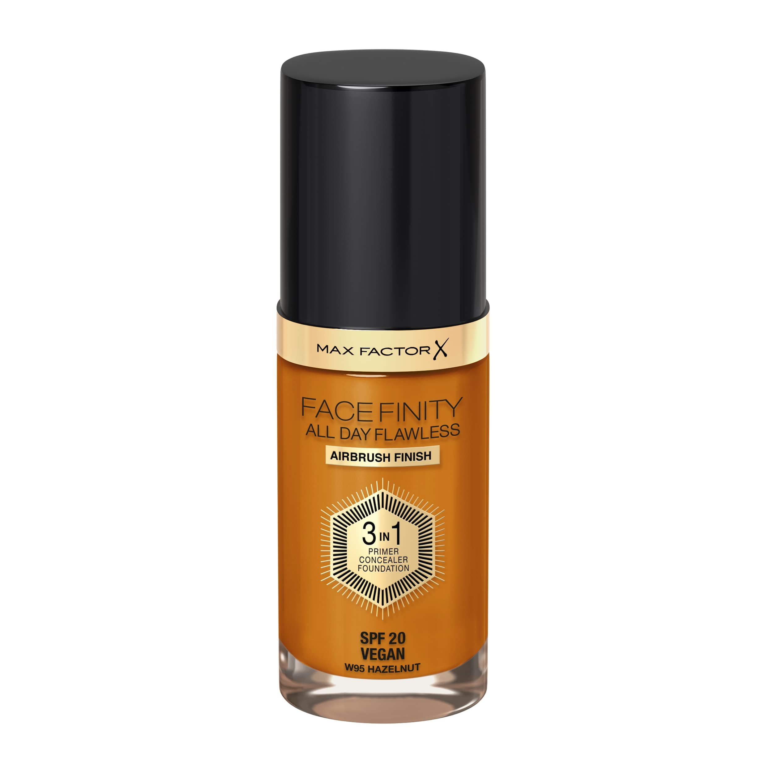 Max Factor Facefinity All Day Flawless 3 in 1 Foundation with Flexi-Hold SPF20 30ml - 95 Tawny