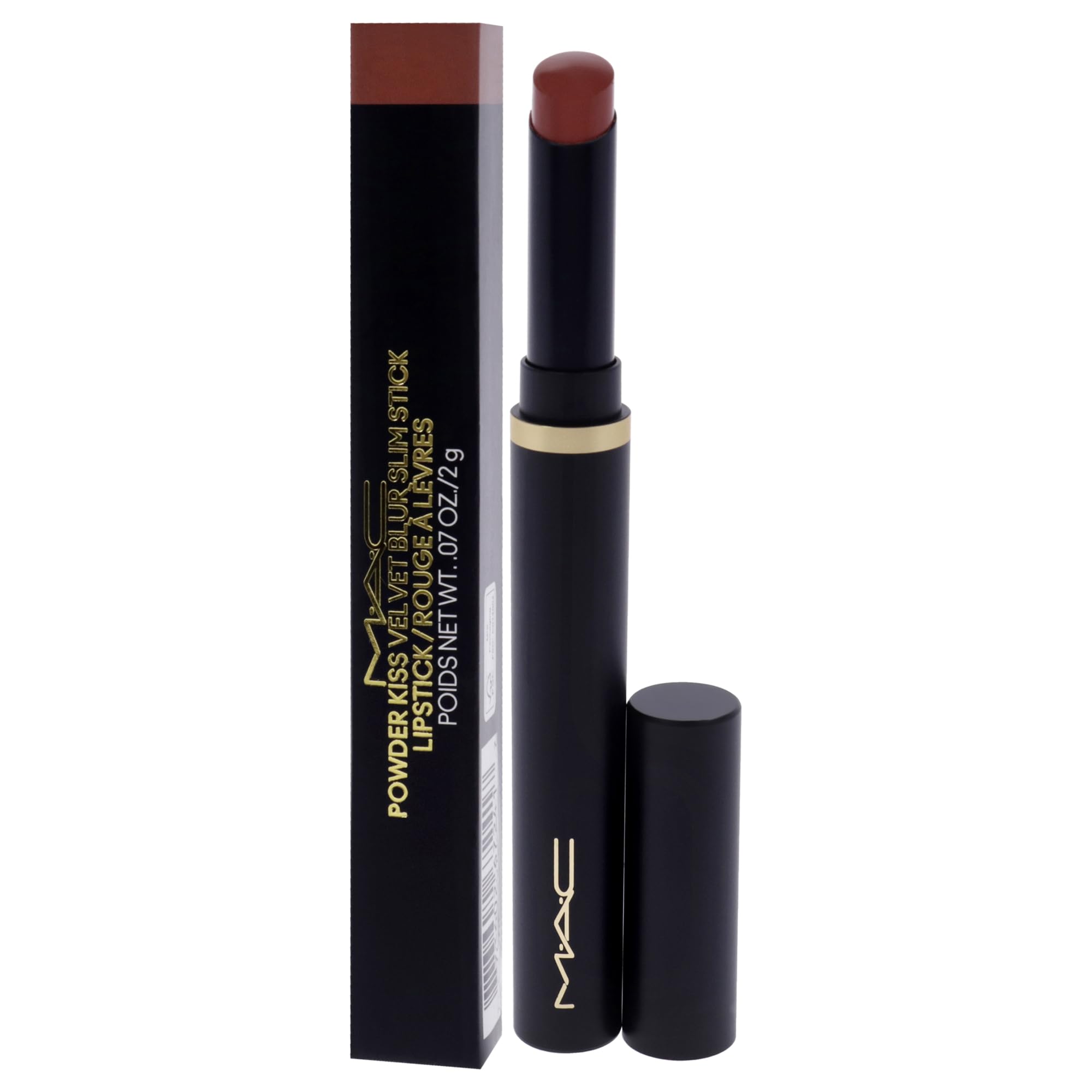 MAC Powder Kiss Velvet Blur Slim Stick Lipstick 2g - 891 Mull It Over