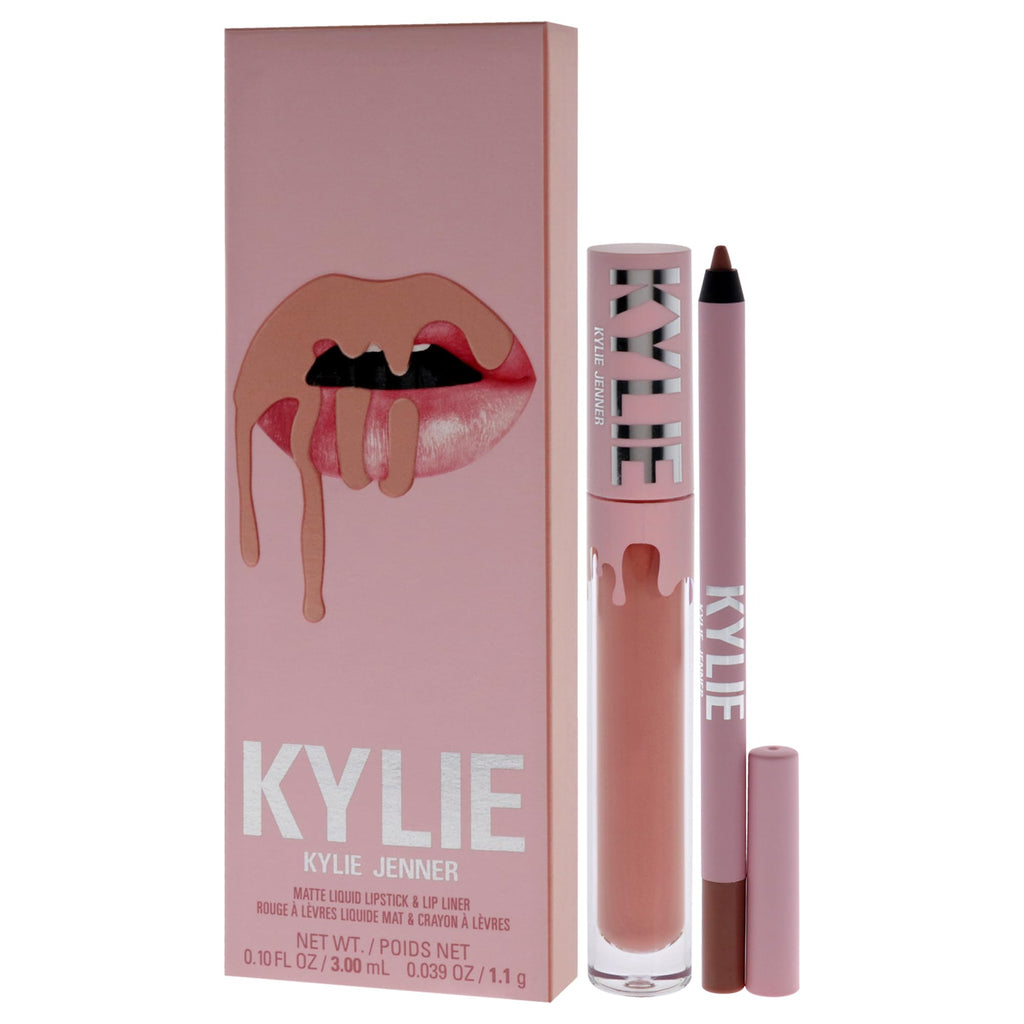 Kylie Cosmetics Matte Lip Kit 3ml Liquid Lipstick + 1.1g Lip Liner - Queen