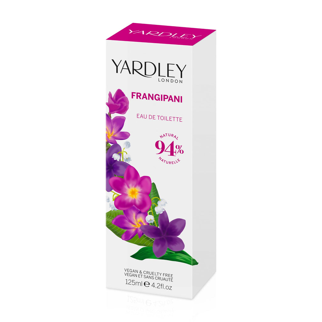 Yardley Frangipani Eau de Toilette 125ml Spray