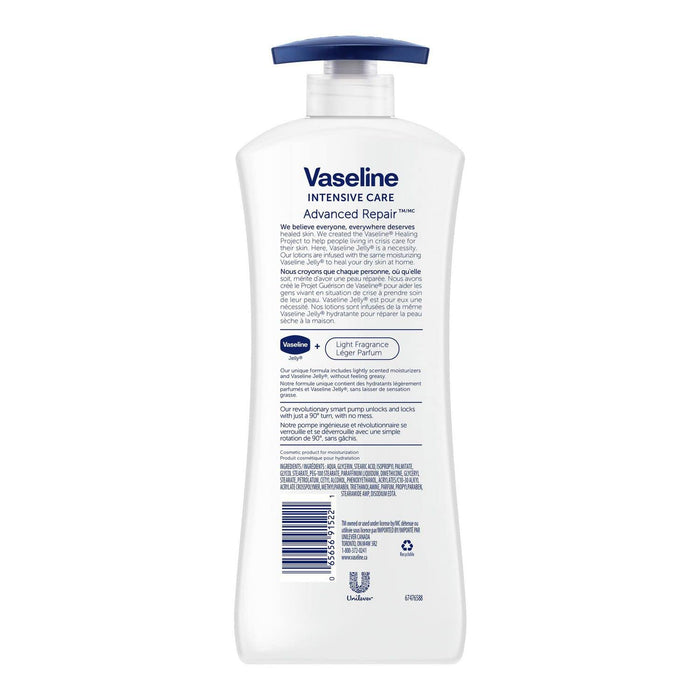 Vaseline Intensive Care Advanced Repair Body Lotion 600ml