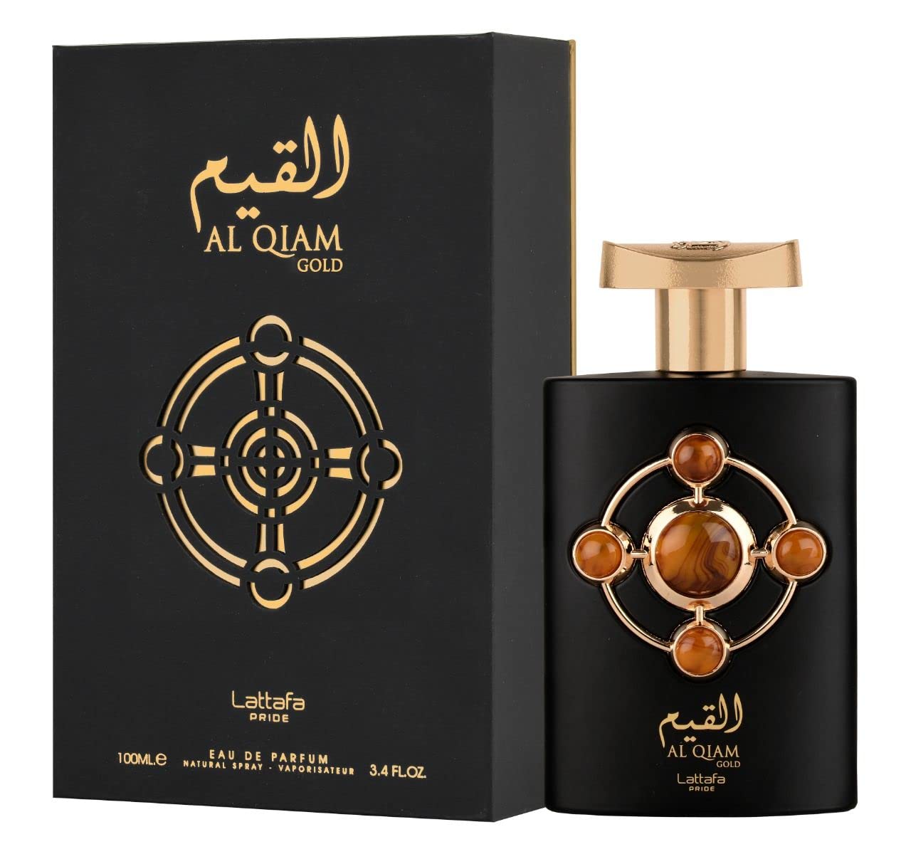 Lattafa Perfumes Al Qiam Gold Eau de Parfum 100ml Spray - Eau de Perfume at MyBeautyBoutique by Lattafa Perfumes