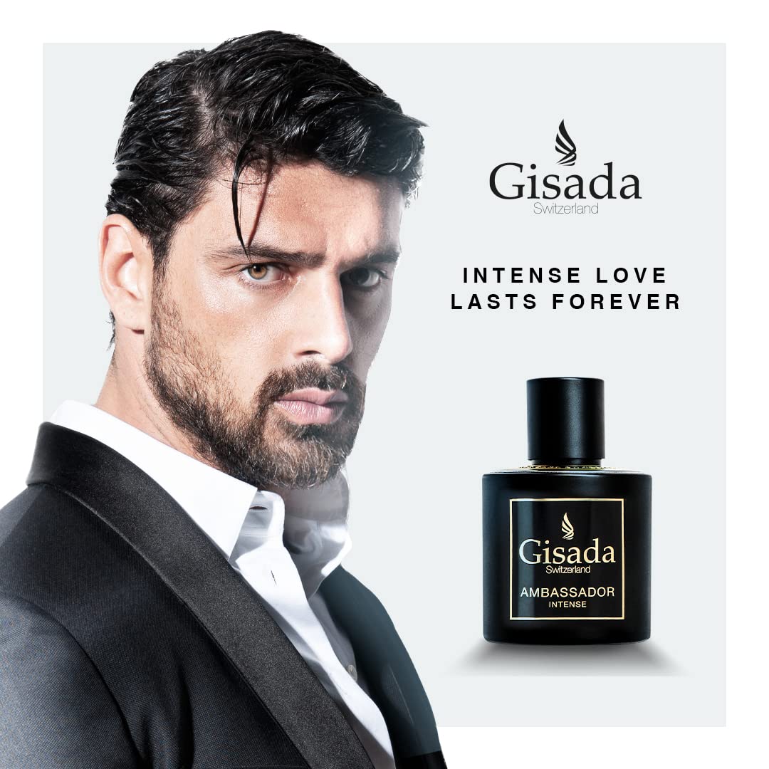 Gisada Ambassador Intense Gift Set 50ml EDP + 100ml Shower Gel