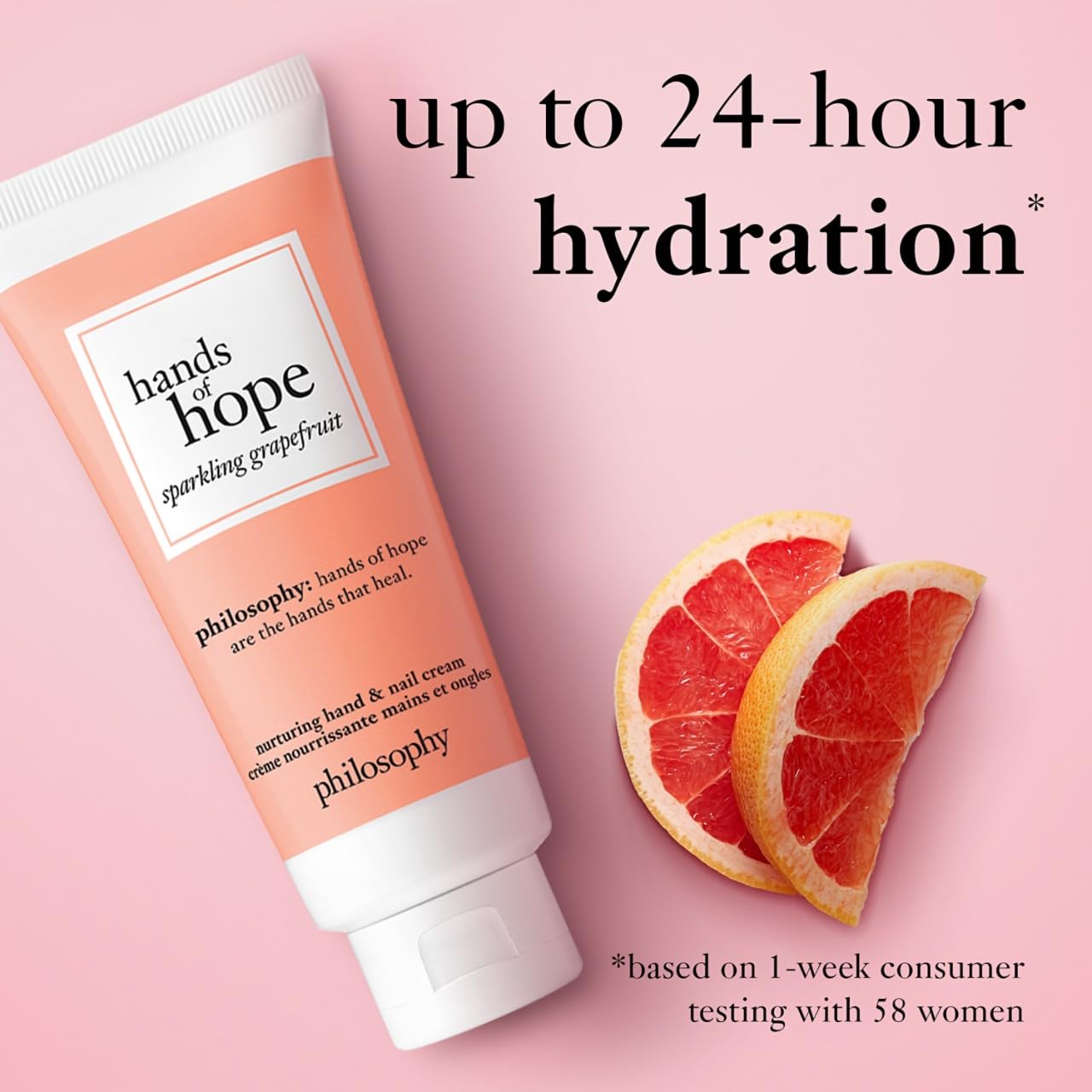 Philosophy Hands Of Hope Sparkling Grapefruit Nurturing Hand & Nail Cream 30ml