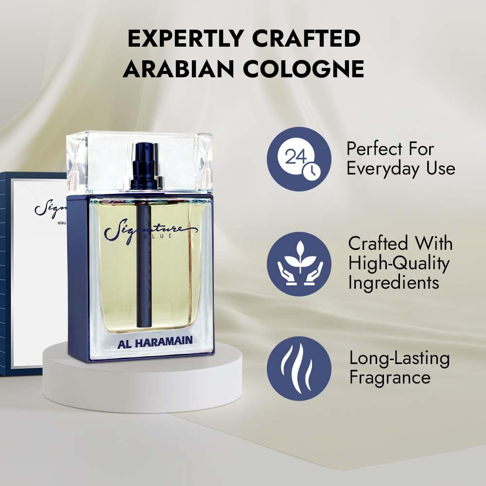 Al Haramain Signature Blue Eau de Parfum 100ml Spray