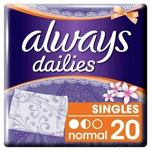 Always Dailies Folded And Wrapped Normal Fresh