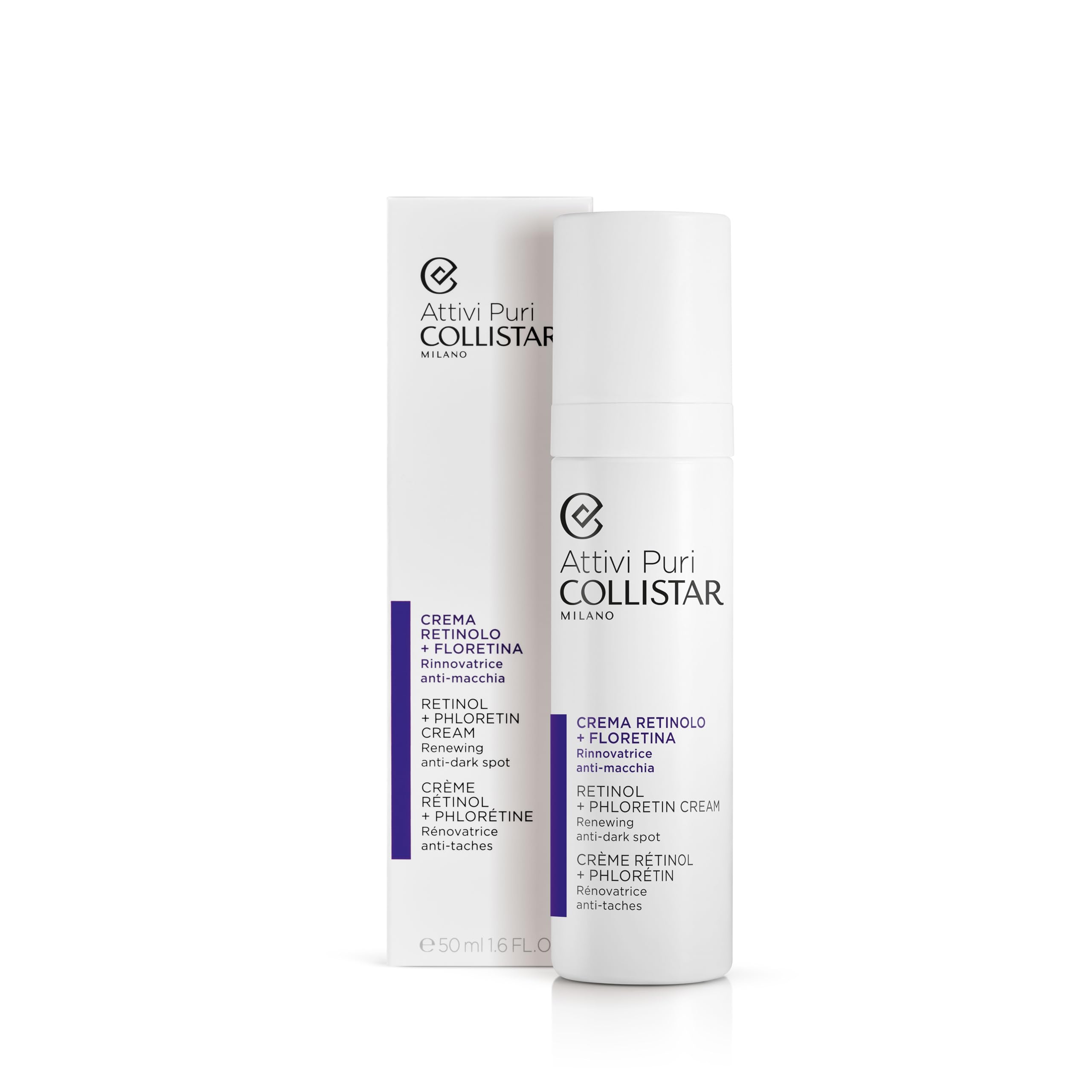 Collistar Attivi Puri Retinol + Phlorentin Cream 50ml
