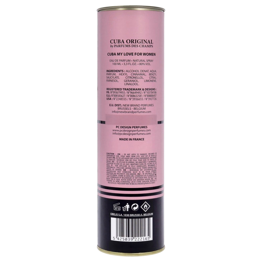 Cuba My Love Eau de Parfum 100ml Spray