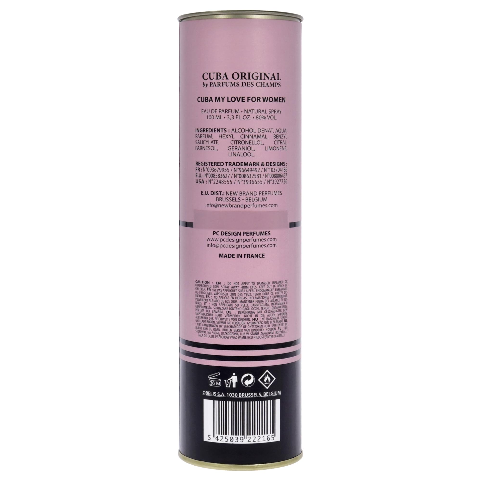 Cuba My Love Eau de Parfum 100ml Spray