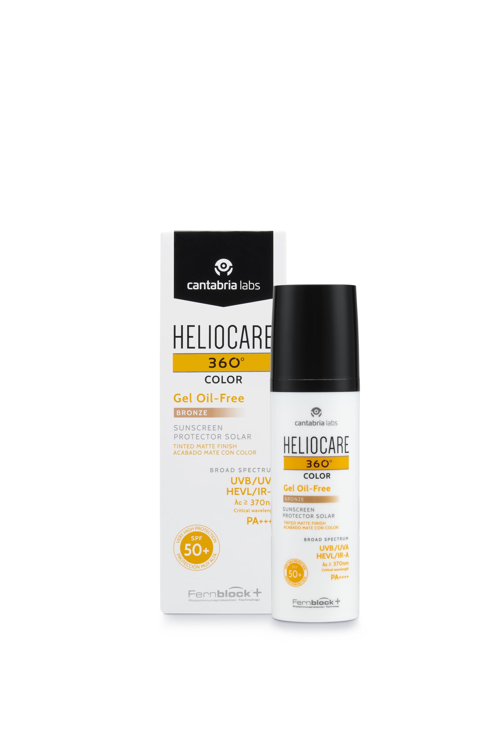 Cantabria Labs Heliocare 360° Color Oil-Free Gel SPF50+ PA++++ 50ml