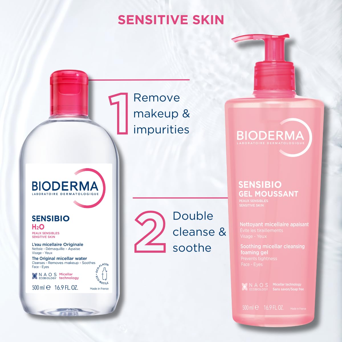 Bioderma Sensibio H2O Micellar Water 500ml
