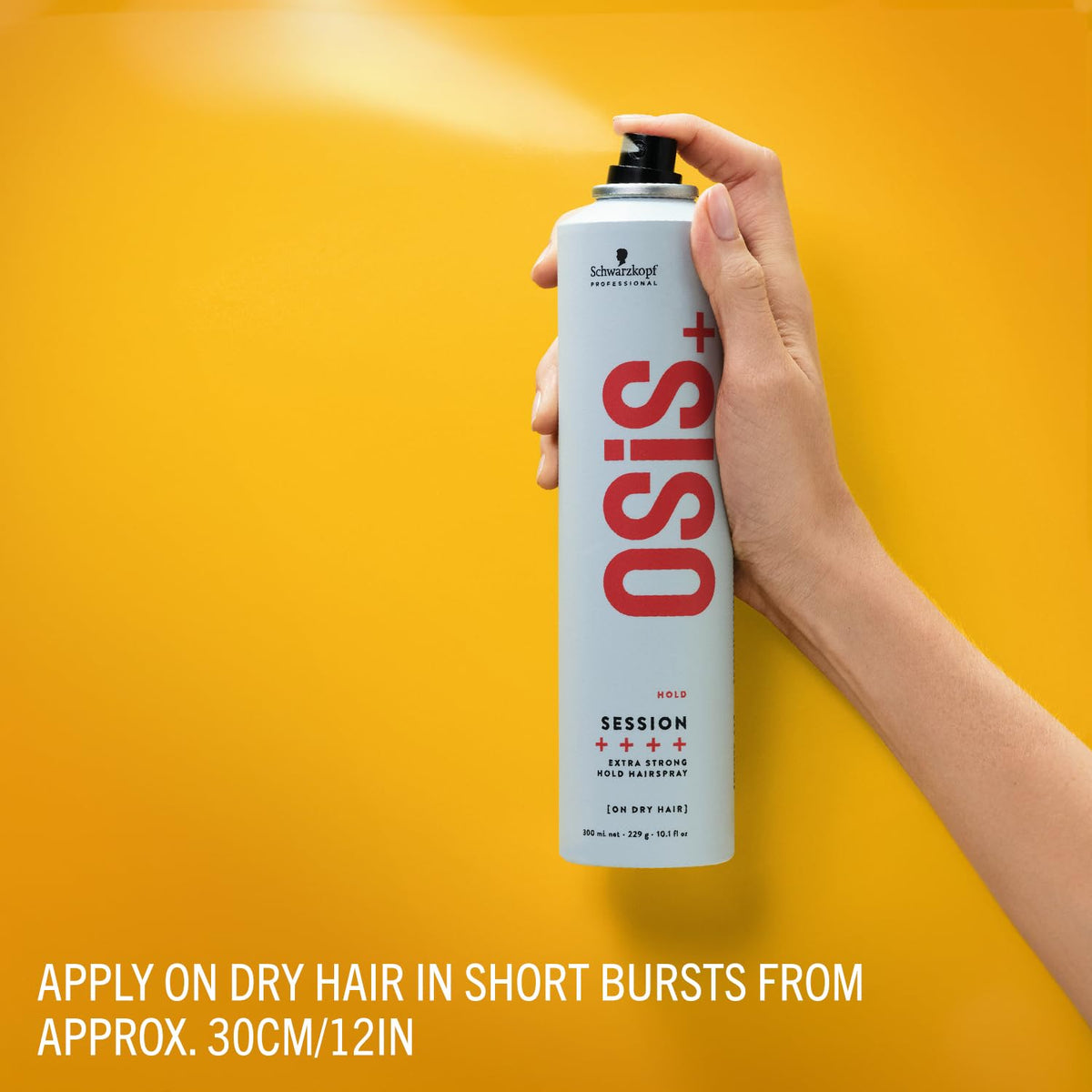 Schwarzkopf Osis+ Session Extra Strong Hold Hair Spray 500ml
