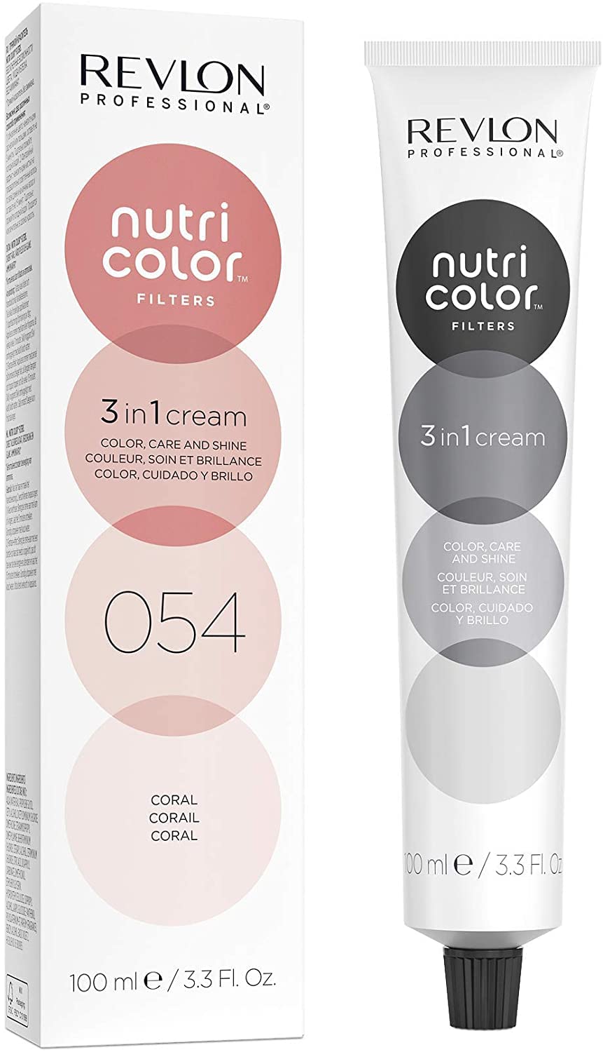 Revlon Nutri Color Filters 3 in 1 Cream Hair Colourant 100ml - 054 Coral